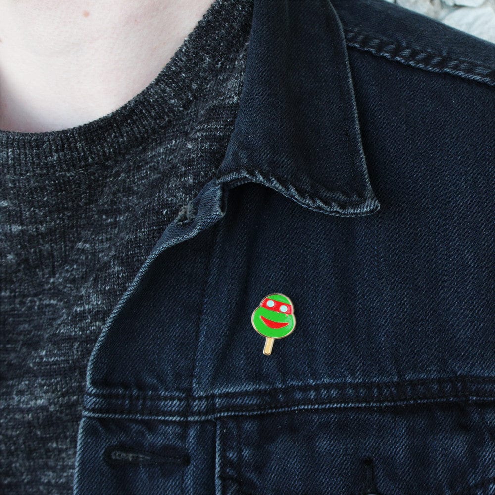 Raphael Turtle Pop Enamel Pin - Image 2