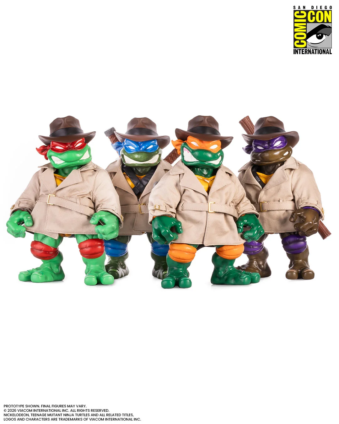 Teenage Mutant Ninja Turtles - Undercover Turtles Soft Vinyl Figures 4-Pack - Image 28