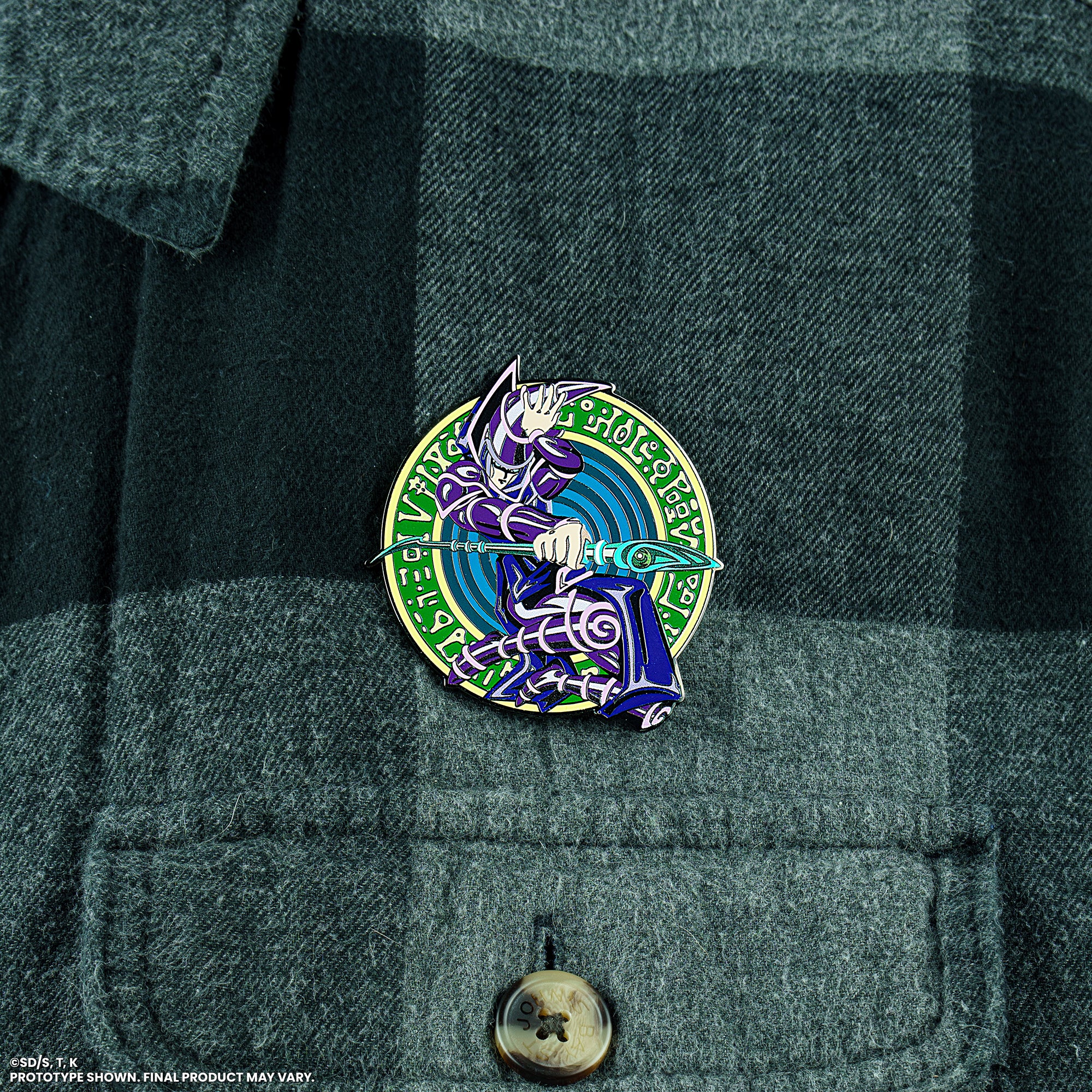 Yu-Gi-Oh! Dark Magician Enamel Pin - Image 5